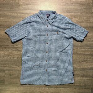 Patagonia Men's A/C Lightweight Shirt - Blue